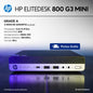Desktop HP 800 G3 Mini Core i5-6500 8Gb 256Gb SSD Win10 Pro 3Y